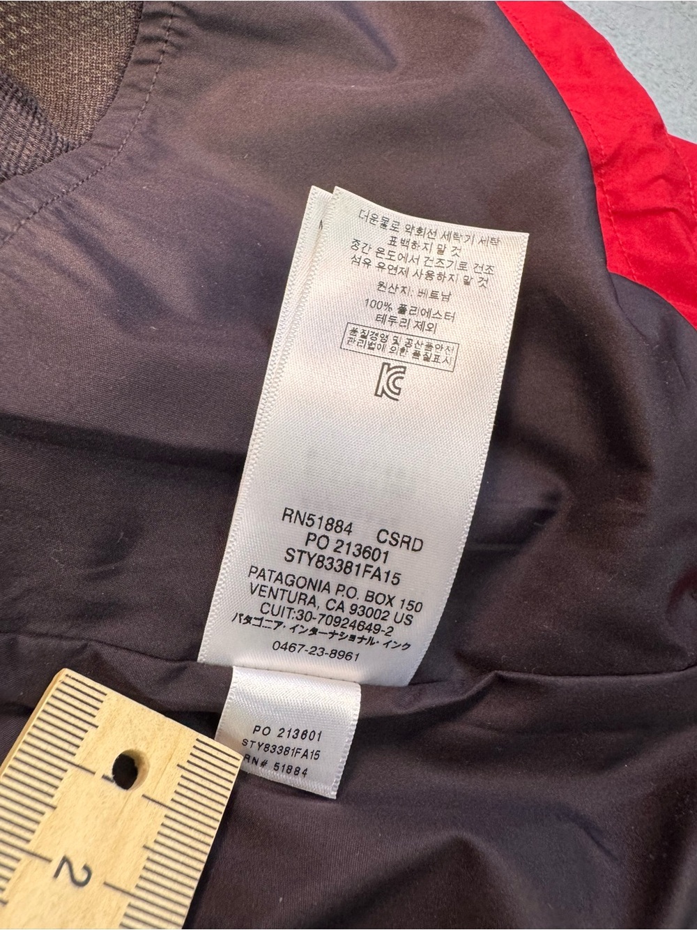 Patagonia Piolet GORE-Tex Gorpcore Men’s Alpine Jacket in French Red, Large - Picture 16 of 16